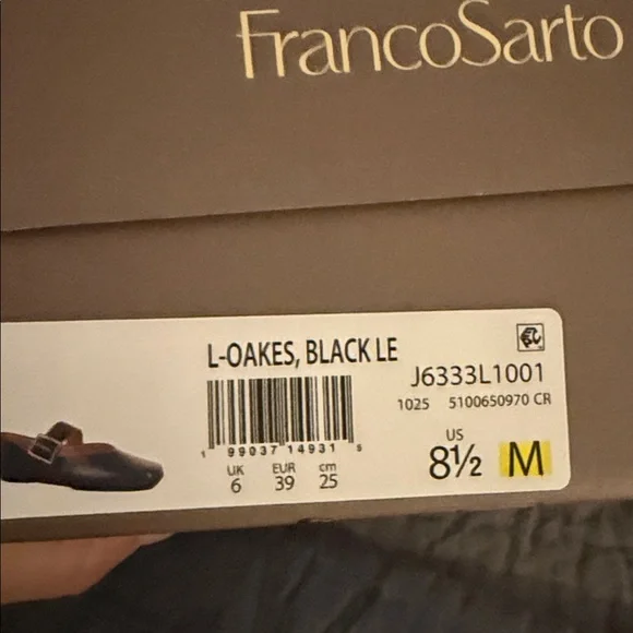 Franco Sarto Oakes Mary Jane flats - NIB - Picture 4 of 4